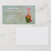 Modernes Spray für Berufliche Reinigung Visitenkarte (Vorne/Hinten)