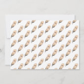 Modernes Spuk Housewarming Doodle Party Einladung (Rückseite)