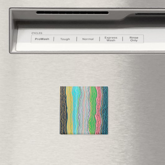 Modernes Squiggles Magnet (In Situ (Geschirrspüler))