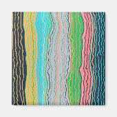 Modernes Squiggles Magnet (Vorne)