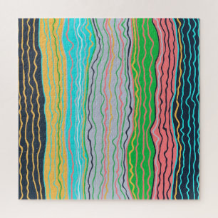 Modernes Squiggles Puzzle