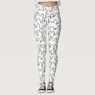 Modernes Stadtbild Leggings