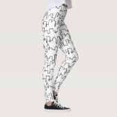 Modernes Stadtbild Leggings (Rechts)