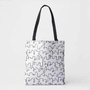 Modernes Stadtbild Tasche