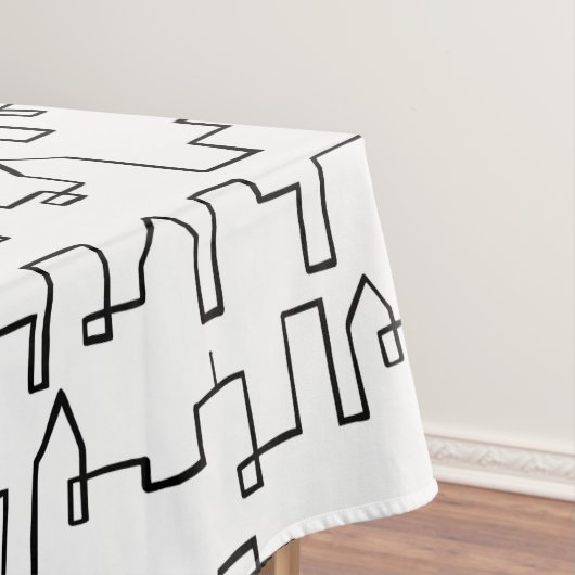 Modernes Stadtbild Tischdecke (Beispiel)