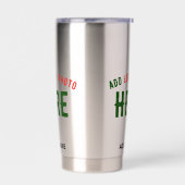 MODERNES STAHL MIT STYLISCH-MODERNER STAHL THERMOBECHER (Links)