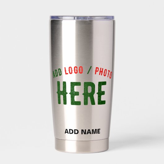 MODERNES STAHL MIT STYLISCH-MODERNER STAHL THERMOBECHER (Rückseite)