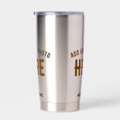 MODERNES STAHL MIT STYLISCH-MODERNER STAHL THERMOBECHER (Rechts)
