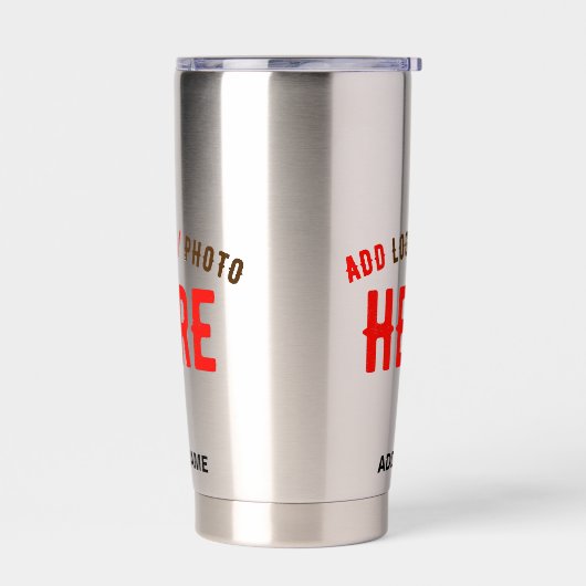 MODERNES STAHL MIT STYLISCH-MODERNER STAHL THERMOBECHER (Links)