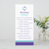 Modernes Star-Bat-Mitzvah-Programm Programm (Stehend Vorderseite)