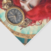 Modernes Steamputierpapier Seidenpapier (Ausschnitt)