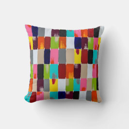 Modernes Steppkissen 16 x 16 Baumwollkissen Kissen