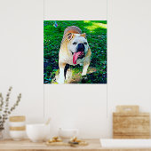 Modernes Stildosenportrait Poster (Küche)