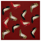 Modernes Stilett-hohes Heels-Gewebe Stoff (Muster)