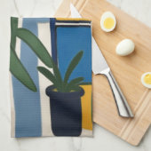 Modernes Stillleben des Mittelalters Geschirrtuch (Viertel Falte)