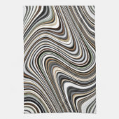 Modernes, stilvolles, Abstraktes Muster Geschirrtuch (Vertikal)