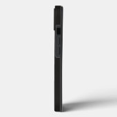 Modernes, stilvolles Bee Black Monogram Case-Mate iPhone Hülle (Rückseite / Links)