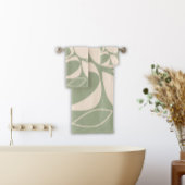 Modernes, stilvolles Design mit Abstraktem Muster Badhandtuch Set