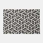 Modernes, stilvolles Leaf-Muster Fußmatte (Vorderseite)