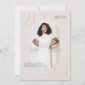 Modernes, stilvolles Magazin | ABSCHLUSS FOTO PART Einladung (Vorderseite)