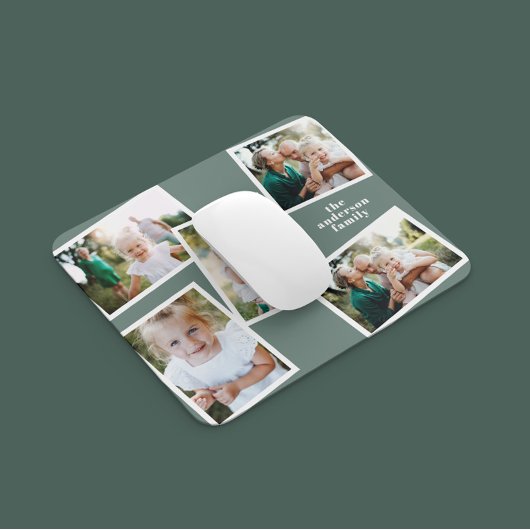 Modernes, stilvolles Mehrfamilienhaus mit viel Fot Mousepad