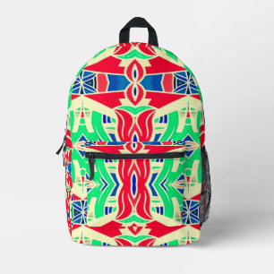 Modernes, stilvolles Mehrfarben Klassik Design pri Bedruckter Rucksack