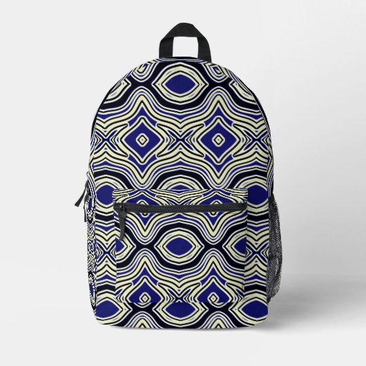 Modernes, stilvolles Mehrfarben Klassik Design pri Bedruckter Rucksack (Vorderseite)