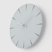 Modernes, stilvolles Minimalistisch Große Wanduhr (Winkel)