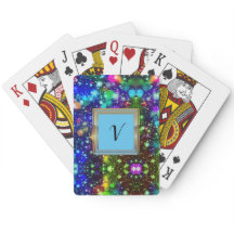 Modernes, stilvolles Mongram Muster WinterParty