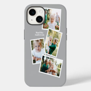 Modernes, stilvolles MultiFoto mit elektronischem iPhone 14 Hülle