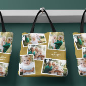 Modernes, stilvolles MultiFoto Senf Tasche