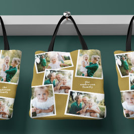 Modernes, stilvolles MultiFoto Senf Tasche