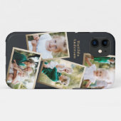 Modernes, stilvolles Multimedia-Foto in Gold, elek Case-Mate iPhone Hülle (Rückseite (Horizontal))