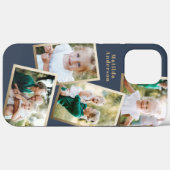 Modernes, stilvolles Multimedia-Foto in Gold, elek Case-Mate iPhone Hülle (Rückseite (Horizontal))