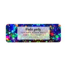 Modernes, stilvolles Party im Winter