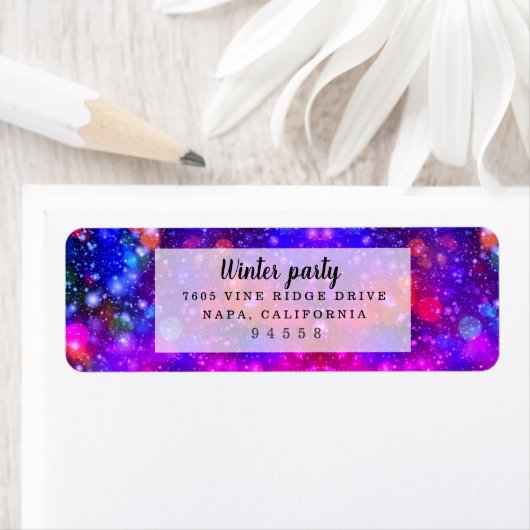 Modernes, stilvolles Party im Winter (Insitu)