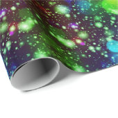 Modernes, stilvolles Party im Winter Geschenkpapier (Rolleneckpunkt)