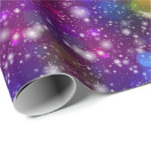 Modernes, stilvolles Party im Winter Geschenkpapier (Rolleneckpunkt)