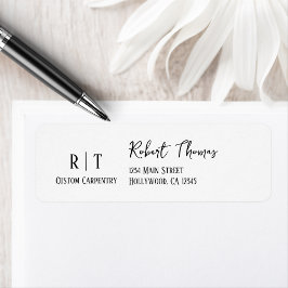 Modernes, stilvolles, Schwarz-weißes, Berufliches 