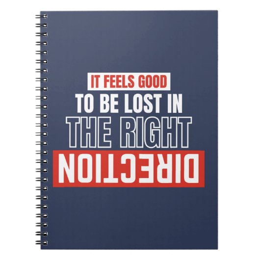 Modernes stilvolles Travel Journal Backpacker Note Notizblock (Vorderseite)