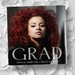 Modernes, stilvolles und durchsichtiges Foto Ankündigung