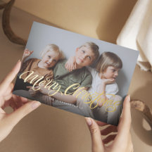 Modernes, stilvolles Weihnachtsfest - Foto