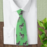 Modernes, stilvolles Zebras Wildlife Pattern Light Krawatte<br><div class="desc">Moderne und stilvolle Krawatte im Hals in einer hellgrünen Farbe mit einem Zebrasmuster. Ideal für Wildtier- und Tierliebhaber,  wird diese Krawatte einen farbenfrohen Pop in den Kleiderschrank geben.</div>