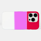 Modernes Streifendesign Case-Mate iPhone Hülle (Rückseite (Horizontal))