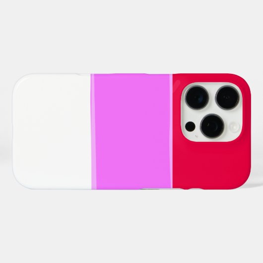 Modernes Streifendesign Case-Mate iPhone Hülle (Rückseite (Horizontal))