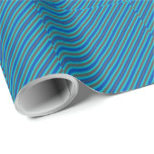 Modernes Strickpapier Geschenkpapier (Rolleneckpunkt)