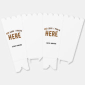 MODERNES STYLISCH-WEISS-KONTROLLIERTES MARKENPOPCO GESCHENKSCHACHTEL (Ungeklappt)