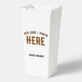 MODERNES STYLISCH-WEISS-KONTROLLIERTES MARKENPOPCO GESCHENKSCHACHTEL (Vorderseite)