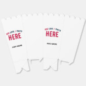 MODERNES STYLISCH-WEISS-KONTROLLIERTES MARKENPOPCO GESCHENKSCHACHTEL (Ungeklappt)