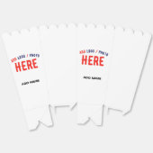 MODERNES STYLISCH-WEISS-KONTROLLIERTES MARKENPOPCO GESCHENKSCHACHTEL (Ungeklappt)